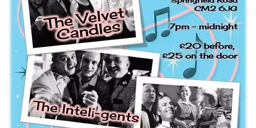 THE FIREBIRDS, THE INTELI-GENTS AND THE VELVET CANDLES WITH DJ JIVER SOO AND ALISON BRUCE
