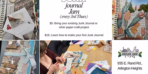 Junk Journal Jam - 3rd Thursdays