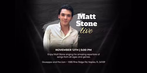 Matt Stone Live