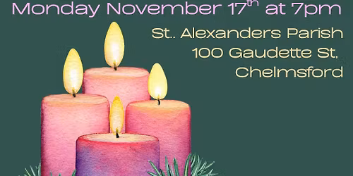 Catholic Moms Group - NOVEMBER MEETING