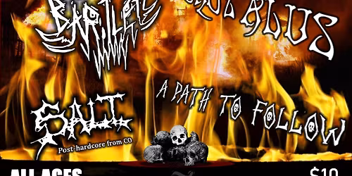 Fundraiser show: Bartlett, Crotalus, SALT, A Path to Follow