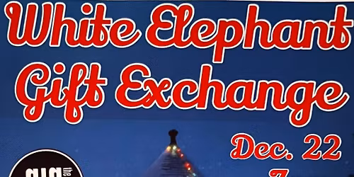 White elephant gift exchange at The Gig