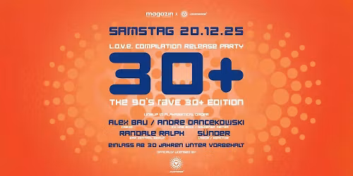 90'S RAVE - \u00dc30 EDITION