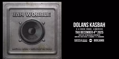 Jah Wobble: Metal Box