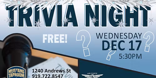 Trivia Night (Base Access Only)