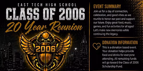 2006 Scarabs 20 year Reunion Cookout
