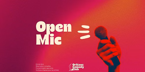 Open Mic - Samedi 24/10/2026