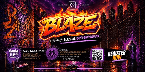 Blaze Hip-Hop Dance Experience | 3-Day Intensive