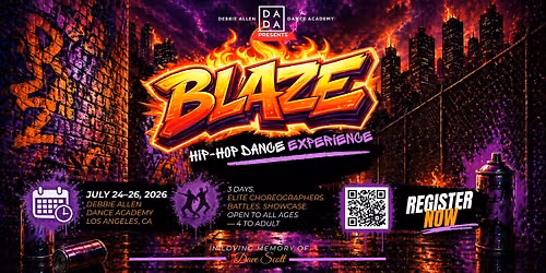 Blaze Hip-Hop Dance Experience | 3-Day Intensive