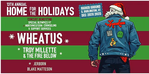 Home for the Holidays Concert ft. Wheatus, Troy Millette & the Fire Below, and more!