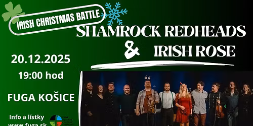 Irish Christmas Battle - Shamrock Redheads & Irish Rose