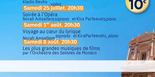 Soirée à l'Opéra — Cathédrale Sainte-Réparate de Nice