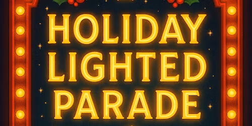 Spotlight Players walk the Northville Holiday Lighted Parade 