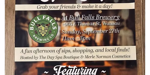 Shop The Crooked Queen at Sip & Shop at Bull Falls Brewery