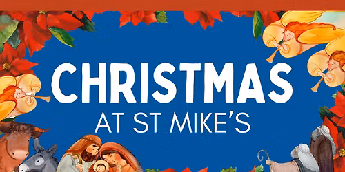 Christmas Morning Around the Manger