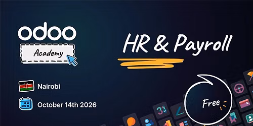 Odoo Academy HR & Payroll - Nairobi