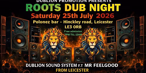 Roots Dub night