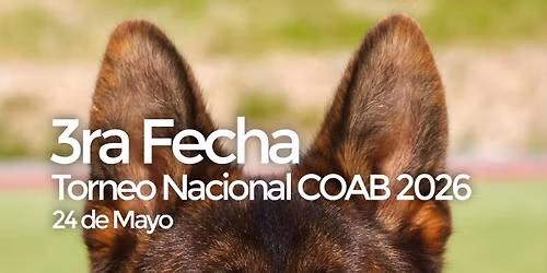 Tercera fecha campeonato nacional COAB