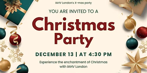 Christmas Party at IAHV London Centre