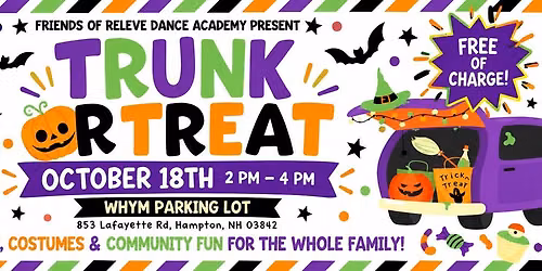 Trunk or Treat: Hosted by Friends of Releve Dancers