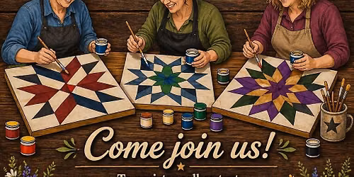 BARN  QUILT PAINT PARTY
