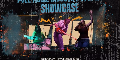 PVCC's Fall 2026 Music Industry Studies Showcase Concert