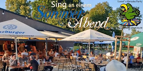 Sing an einem Sommerabend - Die Karaoke Open Air Show im Biergarten "Esstisch Bei Joe" in Günzburg