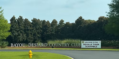 Neville Tigers Golf Tournament 