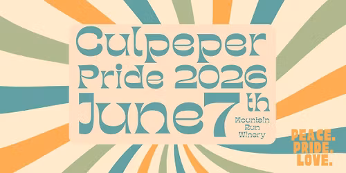 2026 Culpeper Pride Festival