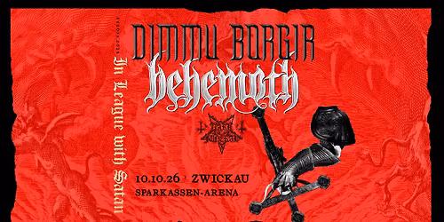 Dimmu Borgir & Behemoth, 10.10.2026, Zwickau \/\/ Sparkassen-Arena Zwickau