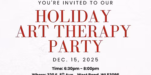Holiday Art Therapy Party