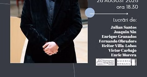 Recital \u201eCORAZON LATINA\u201d , MIERCURI, 26 AUGUST, ORA 18.30