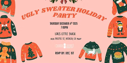 Ugly Sweater Christmas Party