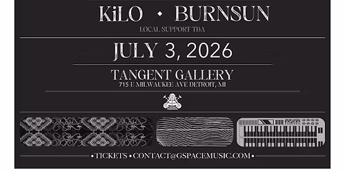 G-Space + Patches. ~ The Watchers Tour - 7\/3 presented by Further Frequencies at Tangent Gallery