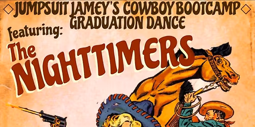 Jumpsuit Jamey's Cowboy Boot Camp Graduation Dance featuring The NightTimers