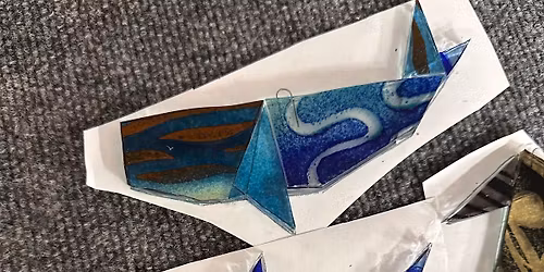 Fused Glass Origami