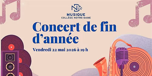 Concert de fin d'ann\u00e9e 2026
