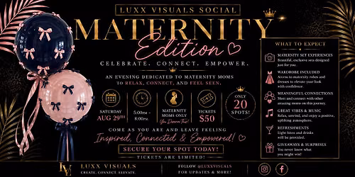 Luxx Visuals Social: The Maternity Edition