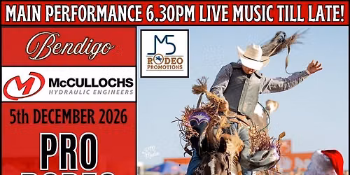 M5 McCullochs Engineers Bendigo Pro Rodeo 2026