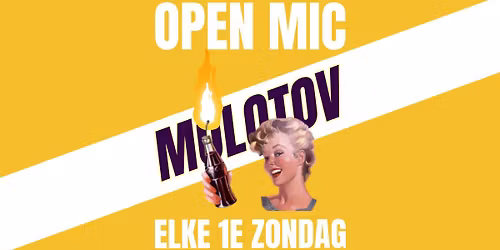 Open Mic @ Molotov 03\/05\/2026
