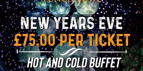 NYE WITH DJ BROOMY (FOOD AND DRINK INCLUDED)