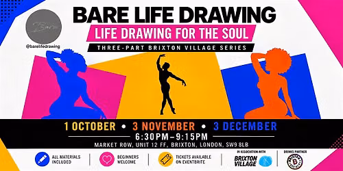 Bare Life Drawing at Brixton Village | 3 December