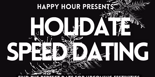 Holidate Speeddating 35-55@ Gulbar (CALGARY)