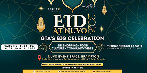 Jashan e Eid Bazaar Nuvo Eid Bazaar 2026 \u2728