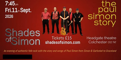 Shades of Simon in concert - The Paul Simon Story