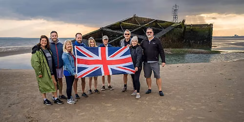 Mulberry harbour guided sunset walk