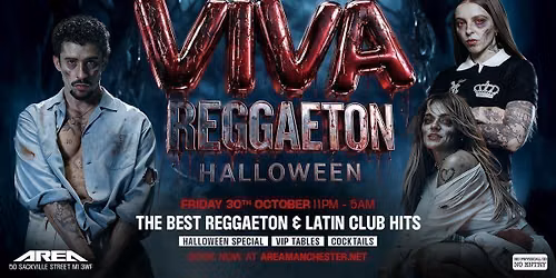 VIVA Reggaeton Manchester - Halloween