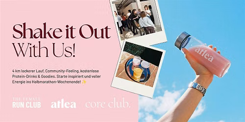 The Female Run Club - Hamburg (Shake Out Run x atlea x core club.)