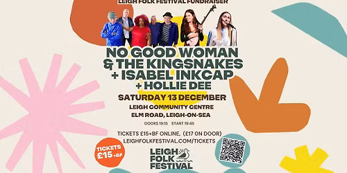 Live Music & Poetry Night | Leigh Folk Festival Fundraiser