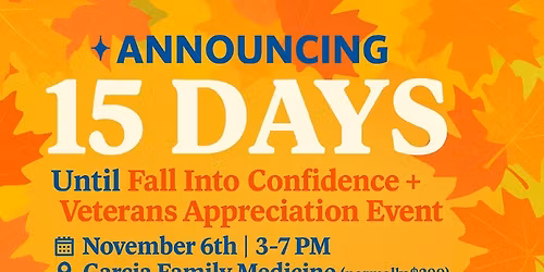 Fall Into Confidence + Veterans Appreciation